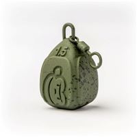 Ekologická rybářská Zátěž RidgeMonkey Zead Square Pear 71g Camo Brown