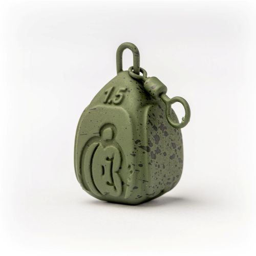 Ekologická rybářská Zátěž RidgeMonkey Zead Square Pear 85g Camo Brown