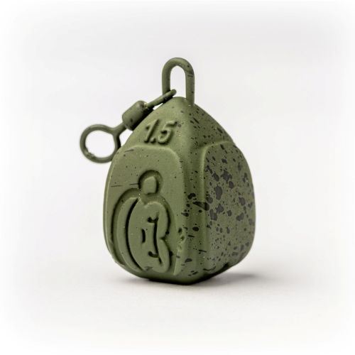 Ekologická rybářská Zátěž RidgeMonkey Zead Square Pear 85g Camo Brown