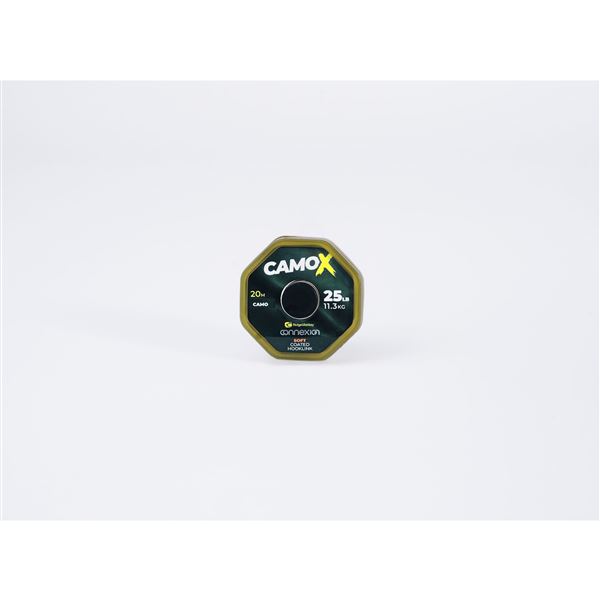 Connexion CamoX Soft Coated Hooklink 25lb 20m