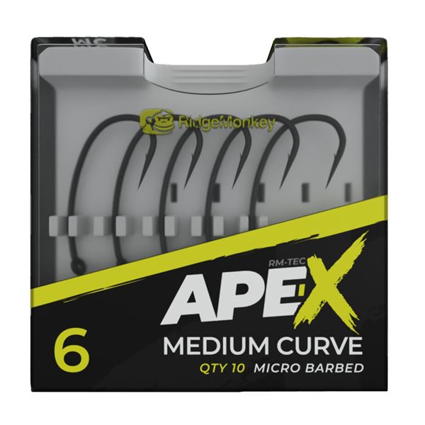 Ape-X Medium Curve Barbed size 8