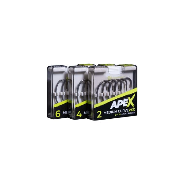 Ape-X Medium Curve 2XX Barbed size 4