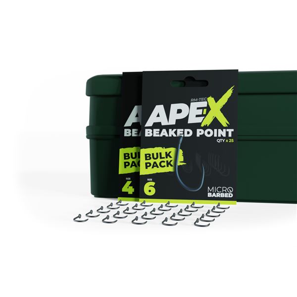 Ape-X Beaked Point Barbed Size 6 Bulk Pack