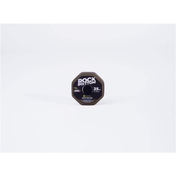 Connexion Rock Bottom Tungsten Soft Coated Hooklink Camo Brown 25lb 10m
