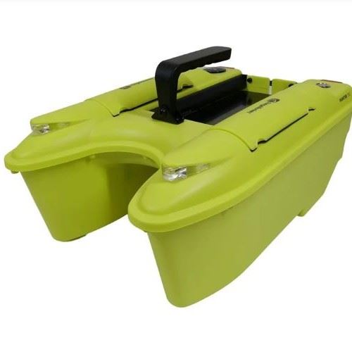 Zavážecí Lodička RidgeMonkey Hunter 750 Bait Boat Hi-Viz Echo Edition