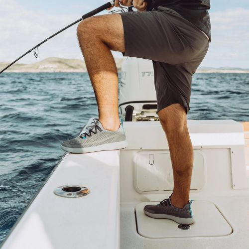 Boty Grundéns CrossCurrent Boat Shoe Steel Grey  EU 43