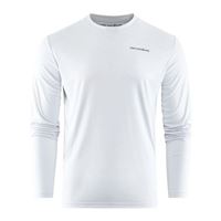 Funkční UV triko Grundéns Fish Fearlessly LS Tech Tee Grey Mist  M