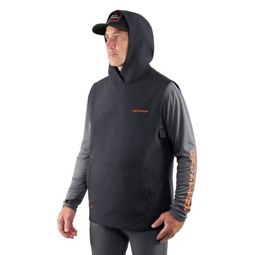 Vesta s kapucí Grundéns Kryall Hooded Vest Black  3XL