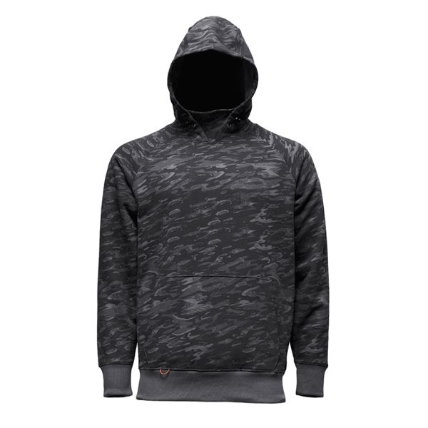 Mikina Grundéns Kryall Hoodie Blackbeard Camo  XL