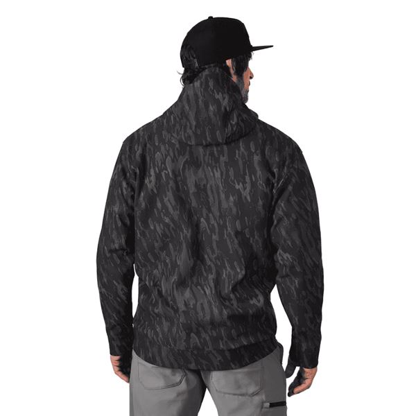 Mikina Grundéns Kryall Hoodie Blackbeard Camo  XL