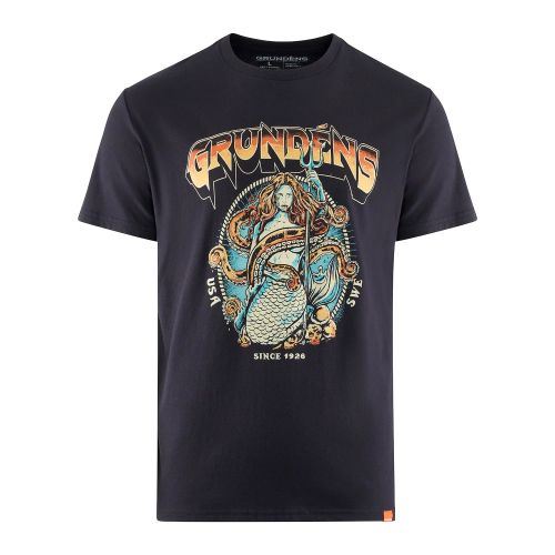 Triko Grundéns Siren SS T-Shirt Black  3XL