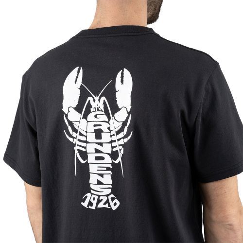 Triko Grundéns Pocket Tee Black Lobster Graphic XXL
