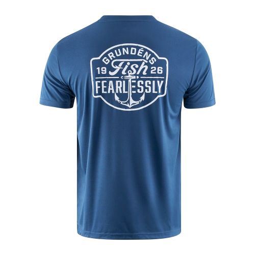 Triko Grundéns Tech Tee Blue Abyss M