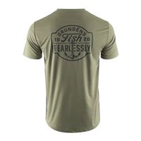 Fish Fearlessly SS Tech Tee Forest  L