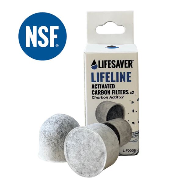 Aktivní uhlíkové filtry pro Lifesaver Lifeline 2 ks