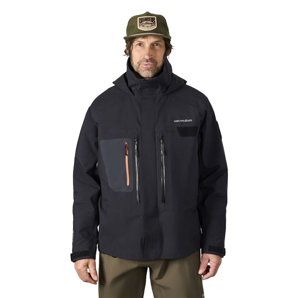 Brodící bunda Grundéns Portal Gore-Tex Pro Wading Jacket Black XL