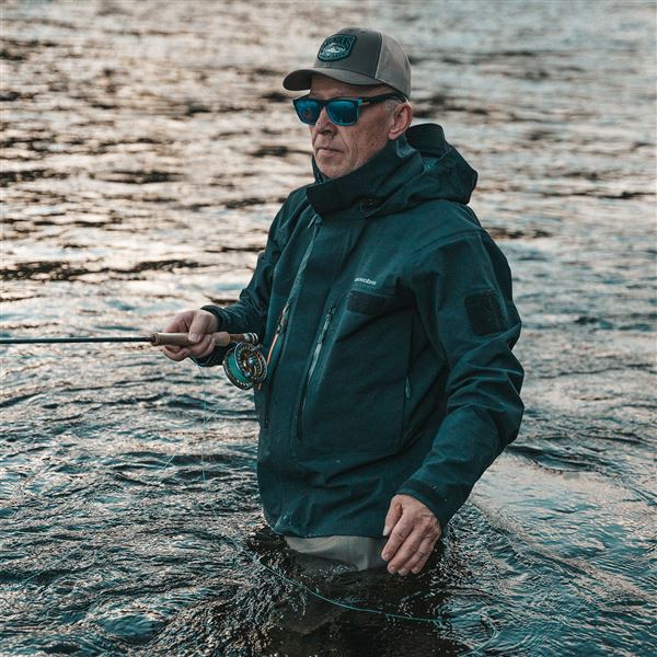 Brodící bunda Grundéns Portal Gore-Tex Pro Wading Jacket Black XXL