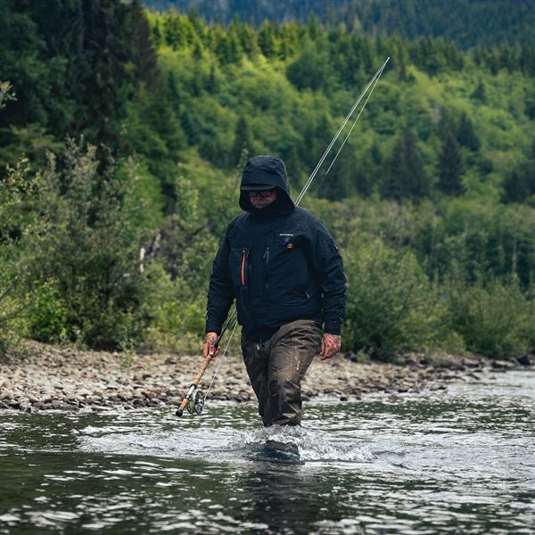 Brodící bunda Grundéns Portal Gore-Tex Pro Wading Jacket Black 3XL