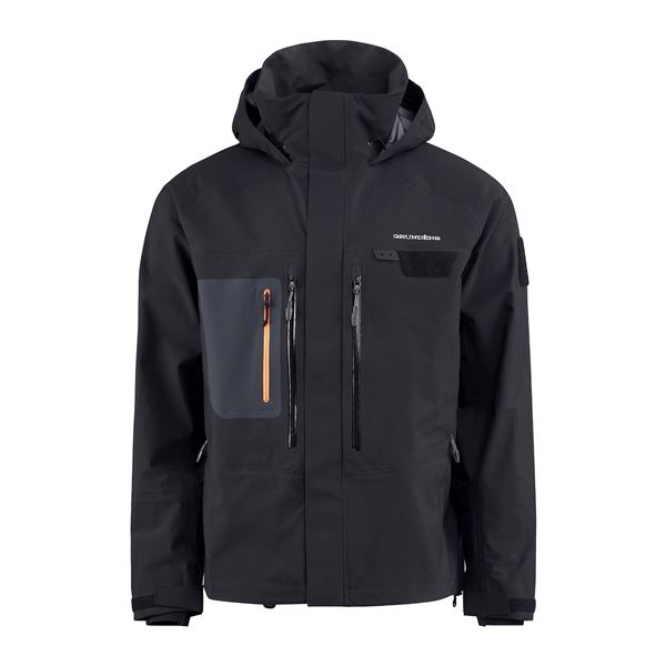 Brodící bunda Grundéns Portal Gore-Tex Pro Wading Jacket Black S
