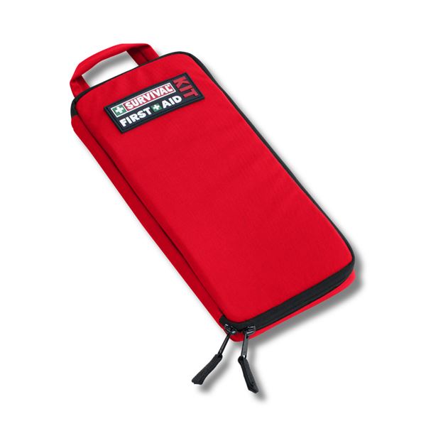 Survival First Aid Kit Slimline - Red (CZ)
