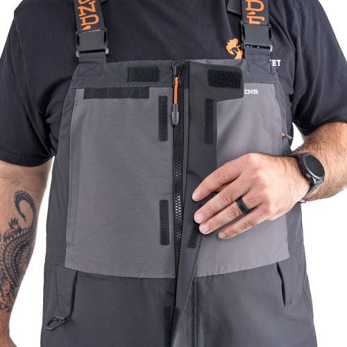 Rybářské kalhoty Grundéns Bib Black L
