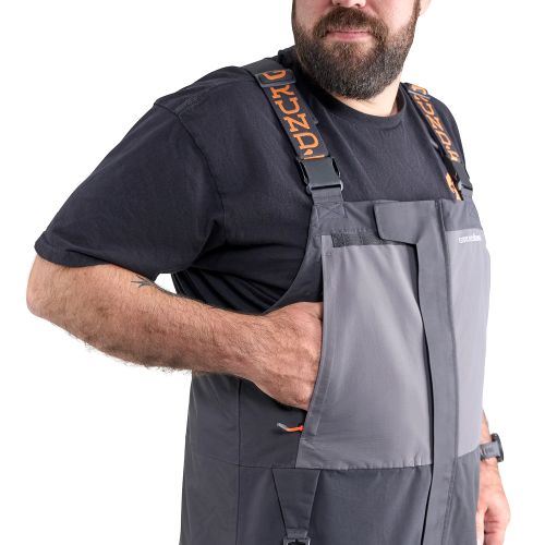 Rybářské kalhoty Grundéns Bib Black L