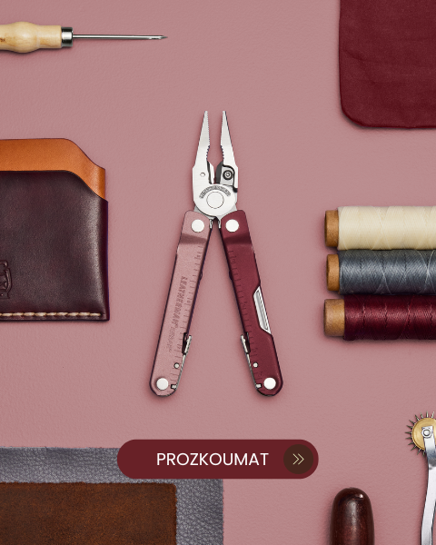 Leatherman Rebar Heathered Cranberry